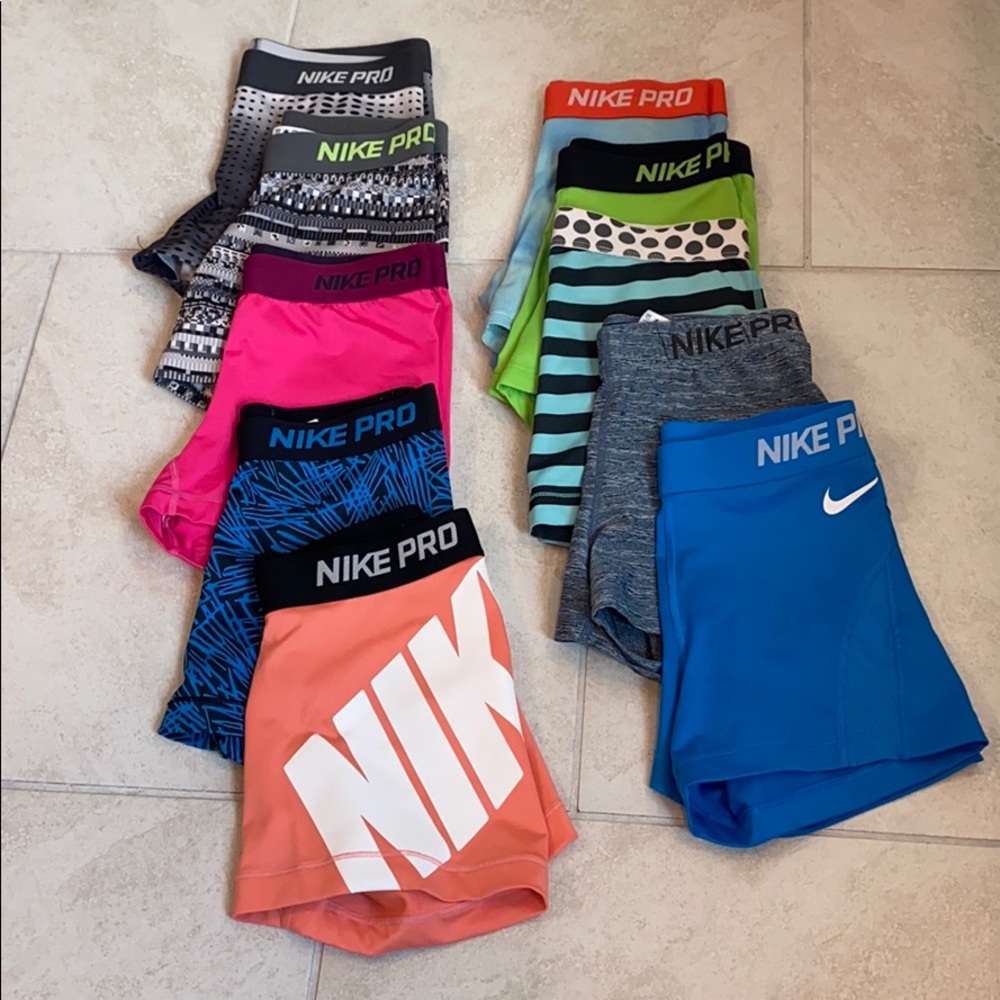 Nike pro shorts 10 pairs, SOLD SOLD SOLD